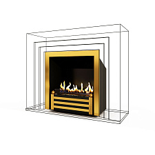 Встраиваемый биокамин Firezo D'elite 1400 Firezo D'elite 1400